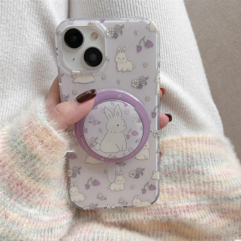 Korean Cute Rabbit For Magsafe - огляд і ціна Phone Cases Quirky