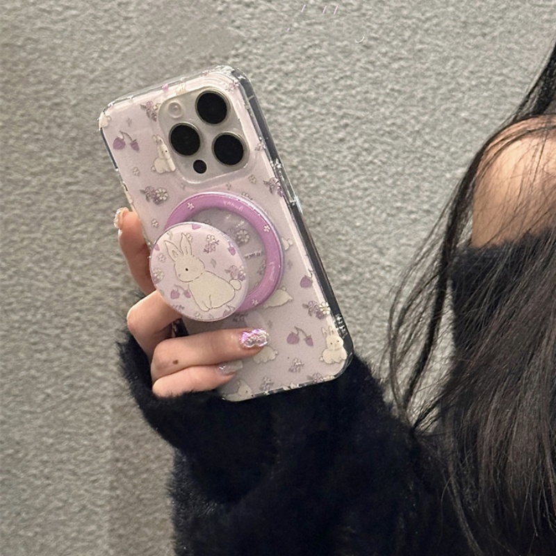 Korean Cute Rabbit For Magsafe - огляд і ціна Phone Cases Quirky
