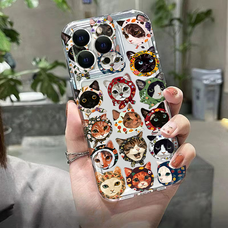 Cute Bandana Cat Clear Phone C - огляд і ціна Phone Cases Galaxy A17
