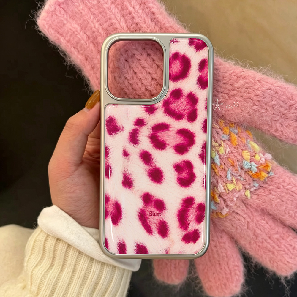 Luxury Blunt Pink Leopard Art  - огляд і ціна Phone Cases Blunt