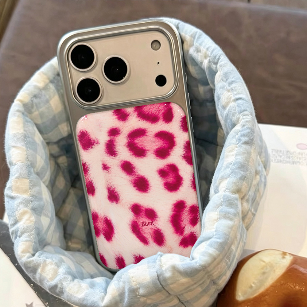 Luxury Blunt Pink Leopard Art  - огляд і ціна Phone Cases Blunt