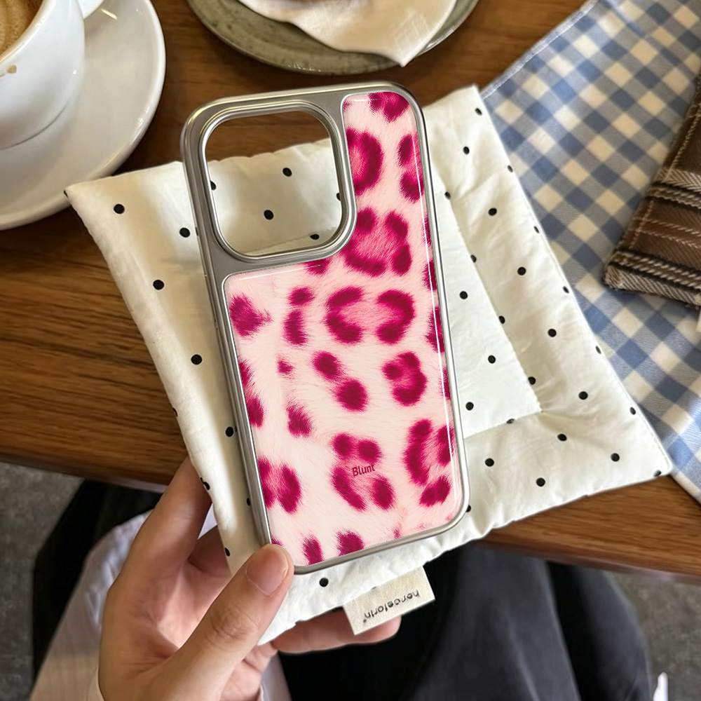 Luxury Blunt Pink Leopard Art  - огляд і ціна Phone Cases Blunt