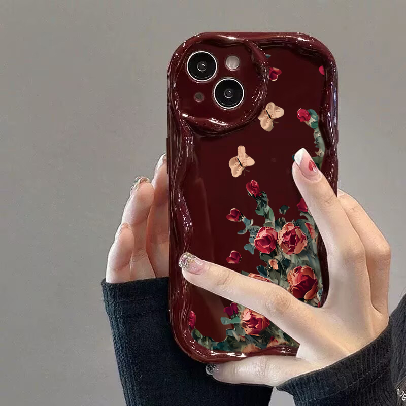 Retro Oil Painting With Floral - огляд і ціна Phone Cases Drawing