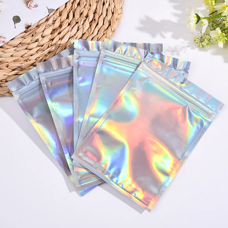 10-200PCS Laser Ziplock Bags R - огляд і ціна Phone Cases Eco Friendly