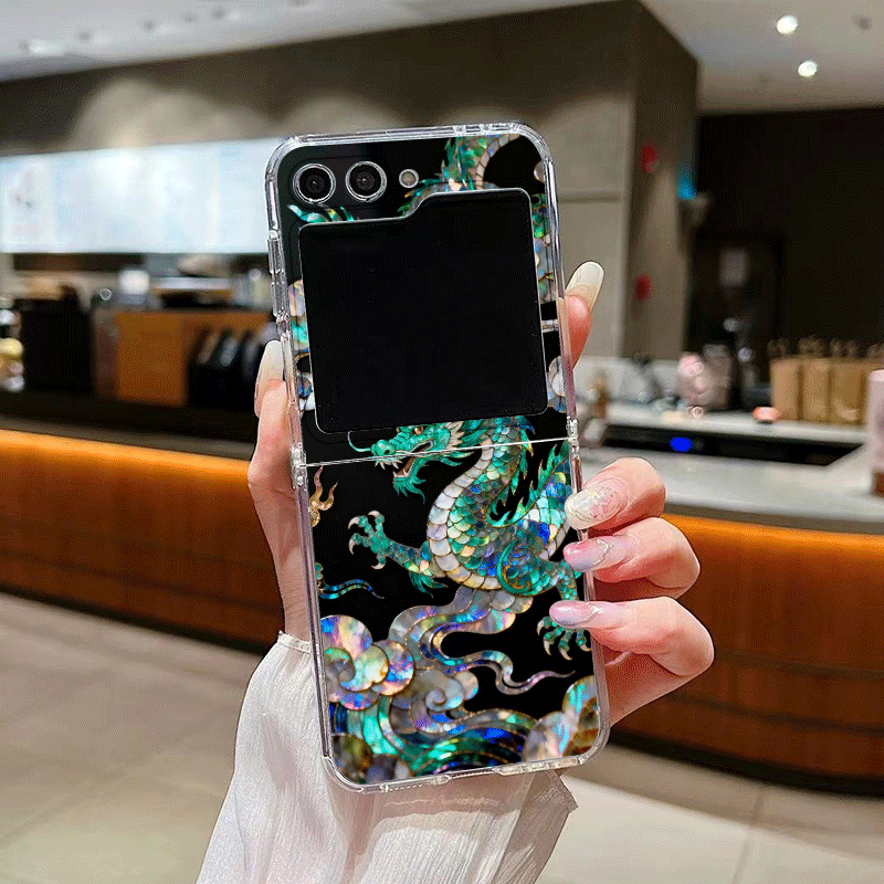 Stylish Tiger Dragon Marble Te - огляд і ціна Phone Cases Z Flip 6