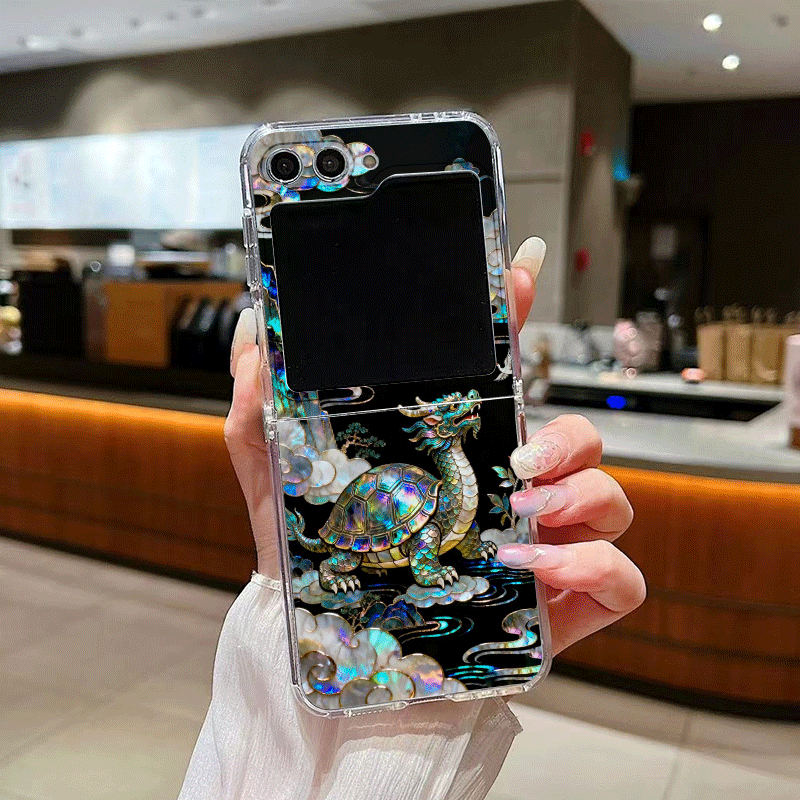 Stylish Tiger Dragon Marble Te - огляд і ціна Phone Cases Z Flip 6