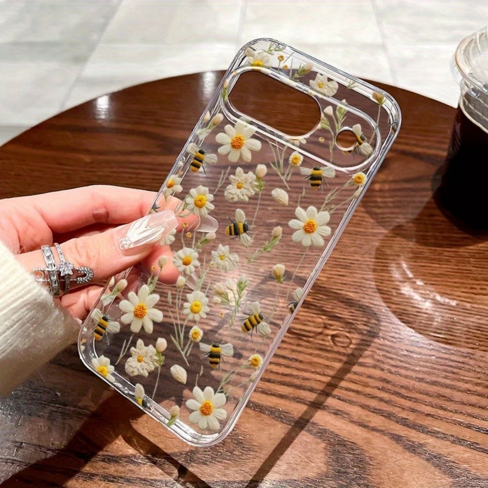 Cute Honeybee Flower Pattern S - огляд і ціна Phone Cases Google Pixel 9A