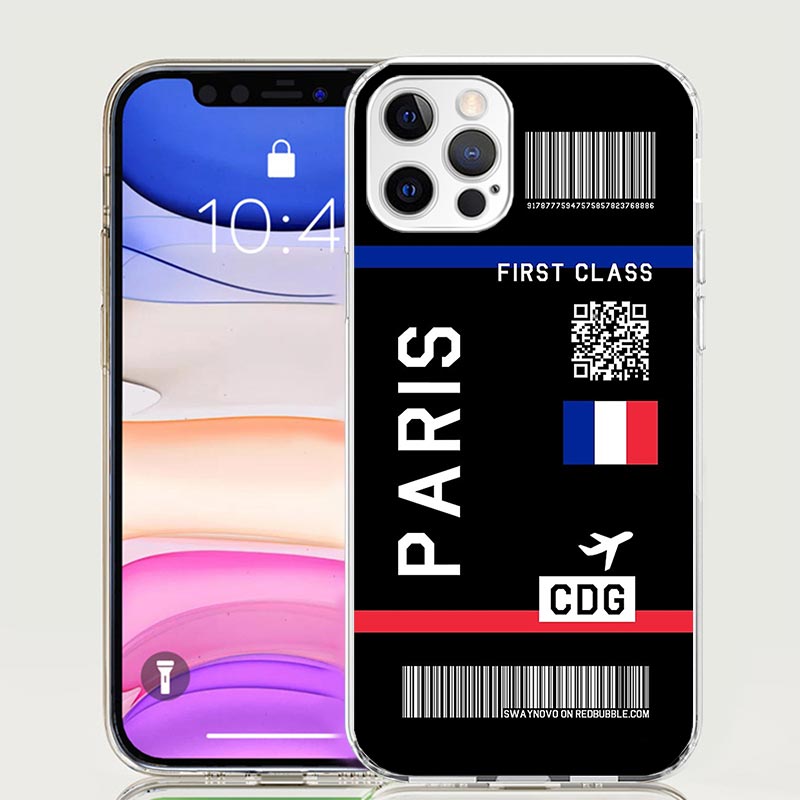 Airline Ticket Barcode Phone C - огляд і ціна Phone Cases Aviation