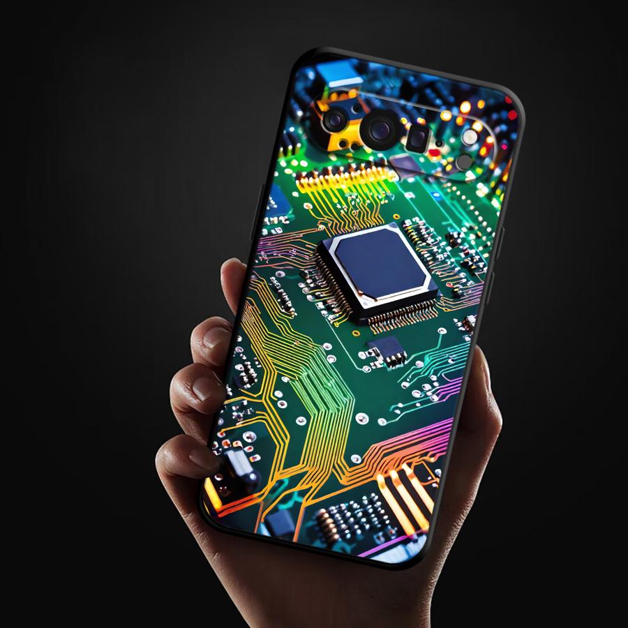 Retro Circuit Board Funda Phon - огляд і ціна Phone Cases Google Pixel 9A