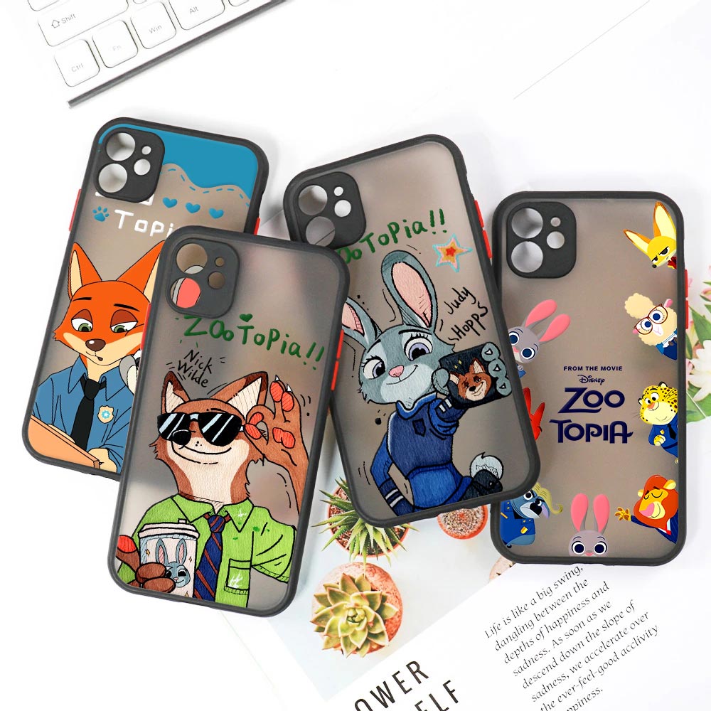 Disney Nick Judy Matte Translu - огляд і ціна Phone Cases Iphone 12